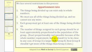 Introduction to Apportionment [upl. by Yniatirb]