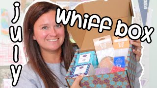 July Whiff Box Unboxing [upl. by Secrest]