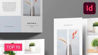 10 Best InDesign Brochure Templates [upl. by Annal504]