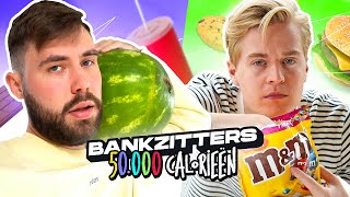 BANKZITTERS 50000 CALORIEËN CHALLENGE [upl. by Henni]