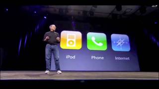 Steve Jobs Introducing The iPhone At MacWorld 2007 [upl. by Bilac816]