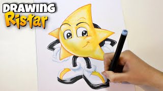 Drawing Ristar [upl. by Kolosick]