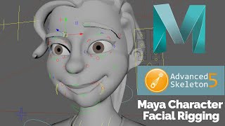 3D Tips  Maya Facial Rigging [upl. by Milewski]