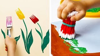 16 CREATIVE DRAWING HACKS FOR KIDS [upl. by Cher]