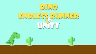 How to Make 2D Endless Runner Game in Unity  Beginner Friendly  Dino Game [upl. by Eimas]