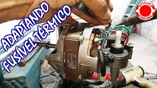 ADAPTANDO UM FUSÍVEL TÉRMICO NO VENTILADOR [upl. by Brook481]