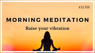 15 Minute Morning Meditation Attract Abundance [upl. by Dnalyaw]