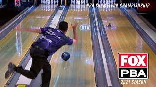 2021 PBA Chameleon Championship Eliminator Finals WSOB XII  Full PBA Bowling Telecast [upl. by Bibby]