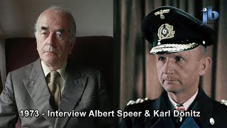 1973  Interview Albert Speer amp Karl Dönitz [upl. by Xenos]