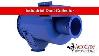 Industrial Dust Collector Animation [upl. by Ahsilam]