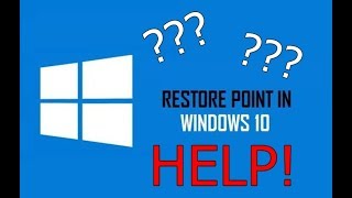 How to do system restore on Windows 10Vraćanje sustava na Windows10 TUTORIAL [upl. by Arat849]