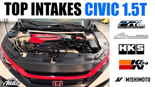 Top 5 10th Gen Civic Intakes [upl. by Imiaj]