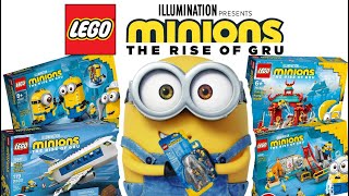 All LEGO Minions Sets Retiring 2022 [upl. by Avivah]