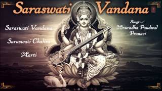 Saraswati Vandana Chalisa Aarti By Anuradha Paudwal Pranavi Full Audio Song Juke Box [upl. by Yenar]