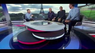 Thierry Henry Trolled in Live TV over Ireland penalty Euro 2016 XD [upl. by Adnirolc]