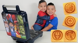 Superhero Avengers Waffle Maker CKN [upl. by Jesselyn774]