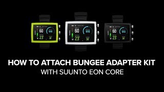 Suunto EON Core  How to attach Bungee Adapter Kit [upl. by Merdith]