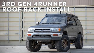 3rd Gen 4Runner Roof Rack Install [upl. by Beau]