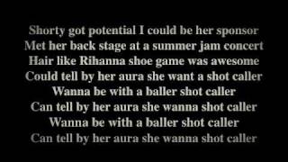 French Montana  Shot Caller  Lyrics [upl. by Ahsekam]