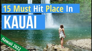 Kauai 2022  Kauai Hawaii Travel Guide  Best Places To visit [upl. by Aihsetal]