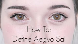 How To Define Aegyo SalPuffy Eye Bags [upl. by Masry291]