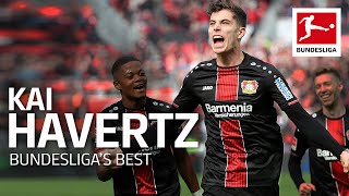 Kai Havertz  Bundesligas Best [upl. by Elleinnad434]