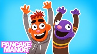 Shake Break Exercise Song for Kids  Pancake Manor [upl. by Anhavas877]