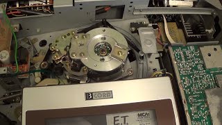 1979 Sanyo Betacord Sears Betavision VCR Repair ATC 9100A [upl. by Raffaj]