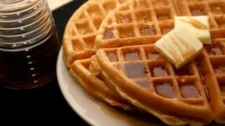 Easy Waffle recipe using Pancake Mix [upl. by Itsyrc795]